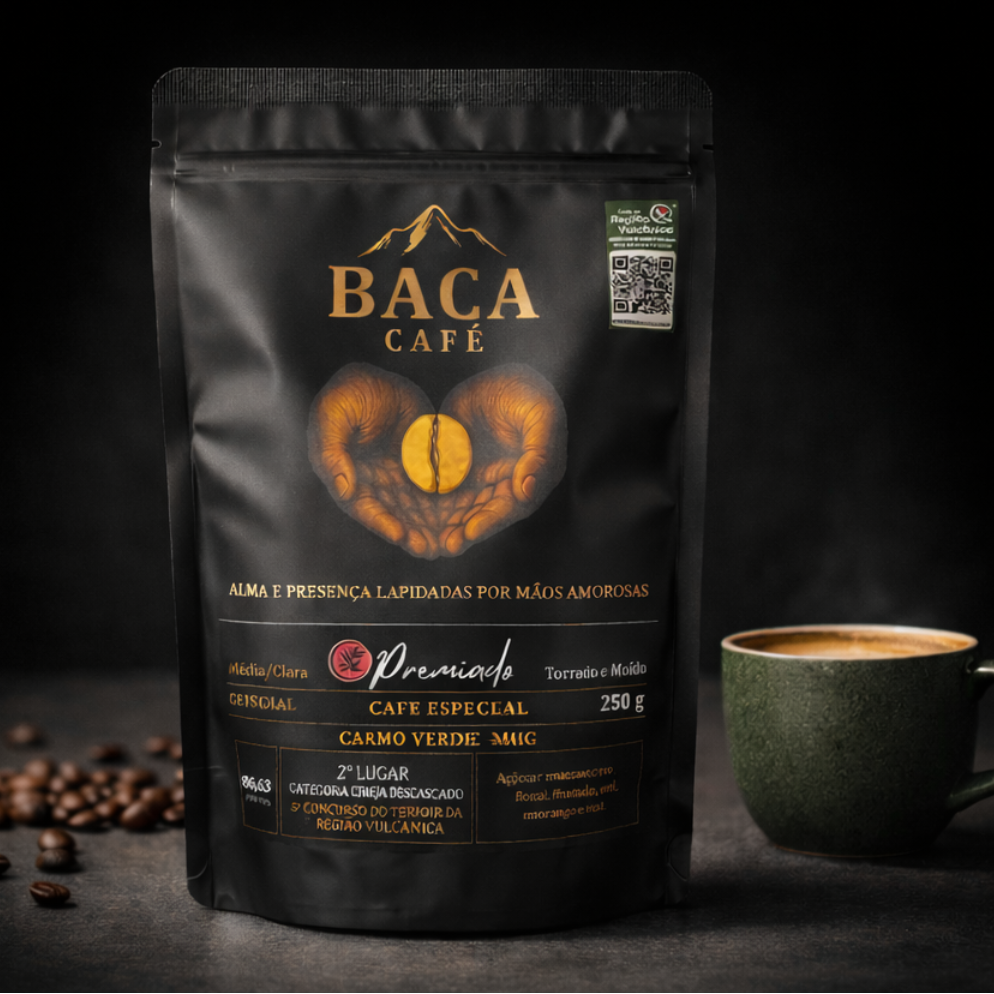 BACA CAFÉ Premiado Cereja Descascado